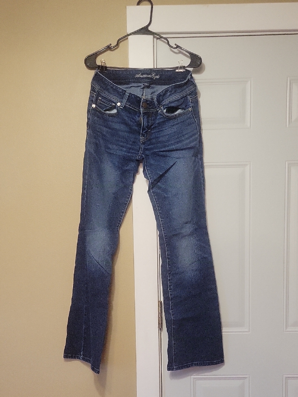 American Eagle Outfitters Dark Blue Flare Jeans